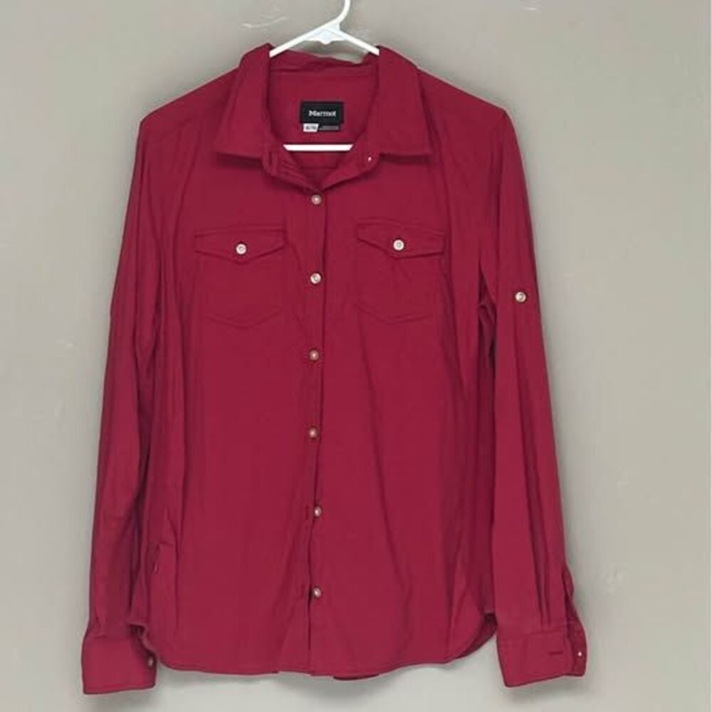 Marmot Annika Women’s Long Sleeve Button down shirt Size XL